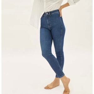 Everlane The Way-High Skinny Jean Vintage Mid Blue Size 25 Regular